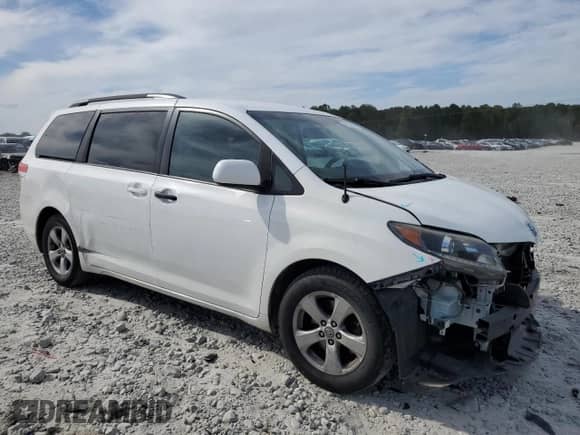 2011 Toyota Sienna LE with VIN 5TDKK3DC0BS123368, listed as a Copart auction lot 81385665 with 248,373 mi miles and Salvage title. Bid and sale history available at DreamBid. Image 4.