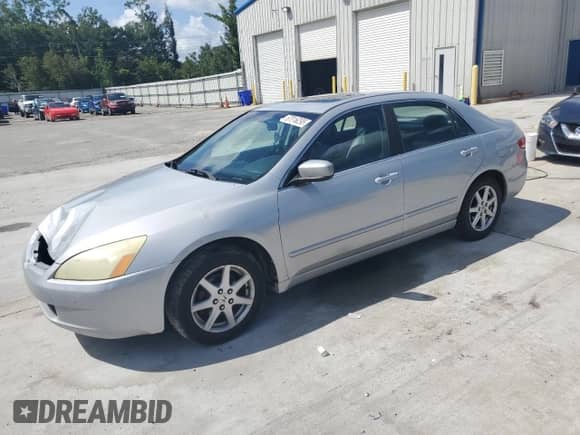 2004 Honda Accord EX with VIN 1HGCM668X4A045143, listed as a Copart auction lot 67016295 with 215,880 mi miles and Salvage title. Bid and sale history available at DreamBid. Image 1.