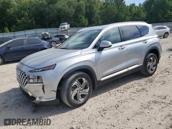 2022 Hyundai Santa Fe SEL with VIN 5NMS24AJ8NH435972, listed as a Copart auction lot 71404325 with 62,703 mi miles and Salvage title. Bid and sale history available at DreamBid. Image 1.