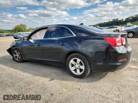2014 Chevrolet Malibu LS with VIN 1G11B5SLXEF251995, listed as a Copart auction lot 71542835 with 123,582 mi miles and Non repairable. Bid and sale history available at DreamBid. Image 2.