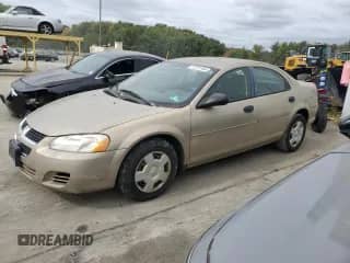 2004 Dodge Stratus SE with VIN 1B3EL36R04N220608, listed as a Copart auction lot 72701154 with 96,832 mi miles and Clean title. Bid and sale history available at DreamBid. Image 1.