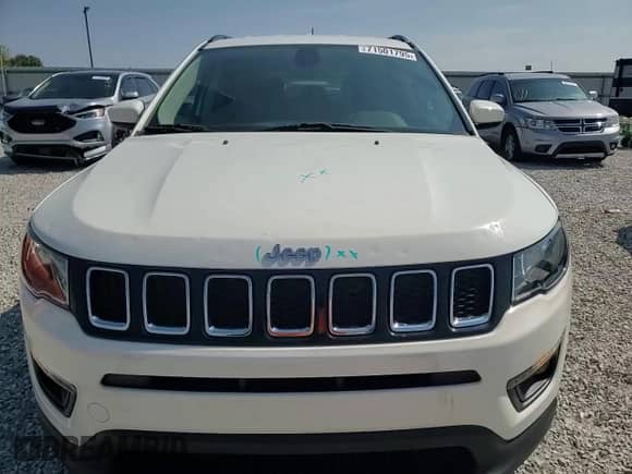 2021 Jeep Compass Latitude with VIN 3C4NJDBB0MT589407, listed as a Copart auction lot 71501795 with 62,093 mi miles and Salvage title. Bid and sale history available at DreamBid. Image 14.