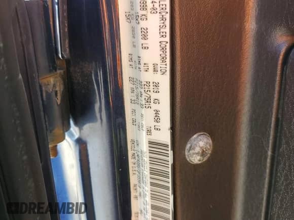 2003 Jeep Wrangler X z VIN 1J4FA39S73P355010, wystawiony jako Copart lot #86589105 z przebiegiem 126 492 mil mil oraz Szkoda całkowita • Salvage title. Historia ofert i sprzedaży dostępna na DreamBid. Obrazek 13.