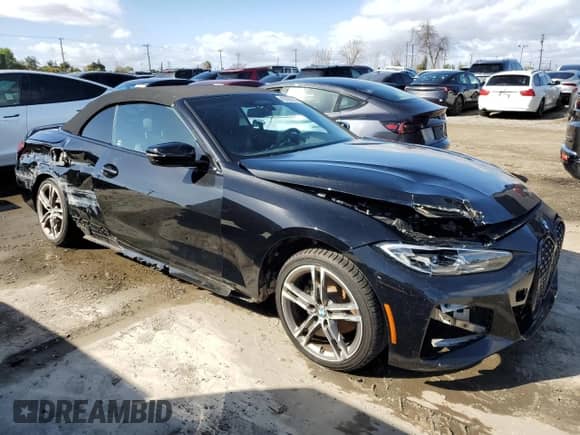 2023 BMW 4 Series 430i z VIN WBA23AT02PCL61138, wystawiony jako Copart lot #45606085 z przebiegiem 18 698 mil mil oraz Szkoda całkowita • Salvage title. Historia ofert i sprzedaży dostępna na DreamBid. Obrazek 4.