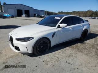 2021 BMW M3 с VIN WBS53AY03MFL44022, выставлен на аукционе Copart как лот 84827604 с пробегом 50 406 миль миль и Списание • Salvage title. История ставок и продаж доступна на DreamBid. Изображение 1.