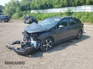 2022 Subaru Impreza Premium with VIN 4S3GTAV62N3717787, listed as a Copart auction lot 63066675 with 28,173 mi miles and Non repairable. Bid and sale history available at DreamBid. Image 1.