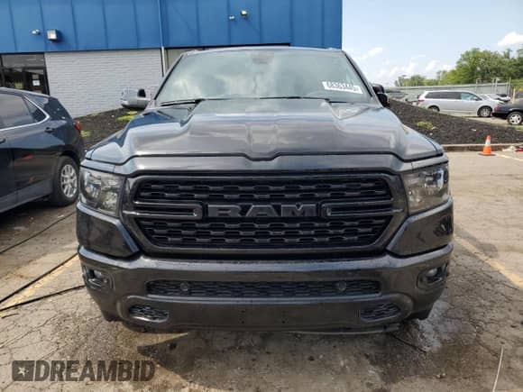 2024 Ram 1500 Big Horn with VIN 1C6SRFMT6RN148876, listed as a Copart auction lot 68363445 with 26,377 mi miles and Non repairable. Bid and sale history available at DreamBid. Image 5.
