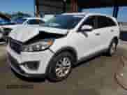 2018 Kia Sorento LX with VIN 5XYPGDA53JG391992, listed as a Copart auction lot 85149375 with 155,034 mi miles and Salvage title. Bid and sale history available at DreamBid. Image 1.