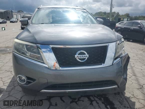 2015 Nissan Pathfinder Platinum with VIN 5N1AR2MM2FC696494, listed as a Copart auction lot 84208785 with 141,635 mi miles and Salvage title. Bid and sale history available at DreamBid. Image 5.