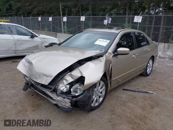 2007 Honda Accord EX-L with VIN 1HGCM66587A039013, listed as a IAAI auction lot 42515634 with 196,953 mi miles and . Bid and sale history available at DreamBid. Image 17.