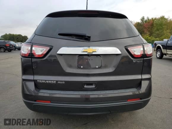 2017 Chevrolet Traverse LS z VIN 1GNKVFED4HJ135083, wystawiony jako Copart lot #85736255 z przebiegiem 149 232 mil mil oraz Czysty tytuł • Clean title. Historia ofert i sprzedaży dostępna na DreamBid. Obrazek 6.