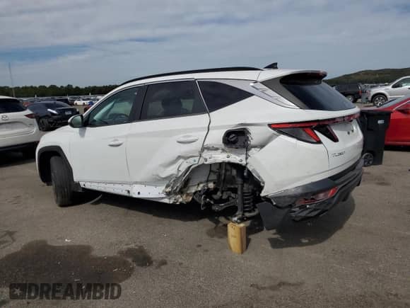 2022 Hyundai Tucson SEL с VIN 5NMJFCAE4NH057565, выставлен на аукционе Copart как лот 81602425 с пробегом 21 665 миль миль и Списание • Salvage title. История ставок и продаж доступна на DreamBid. Изображение 2.