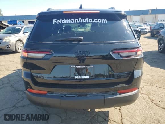 2025 Jeep Grand Cherokee Limited с VIN 1C4RJKBG8S8702033, выставлен на аукционе Copart как лот 70830185 с пробегом 757 миль миль и Чистый • Clean title. История ставок и продаж доступна на DreamBid. Изображение 6.