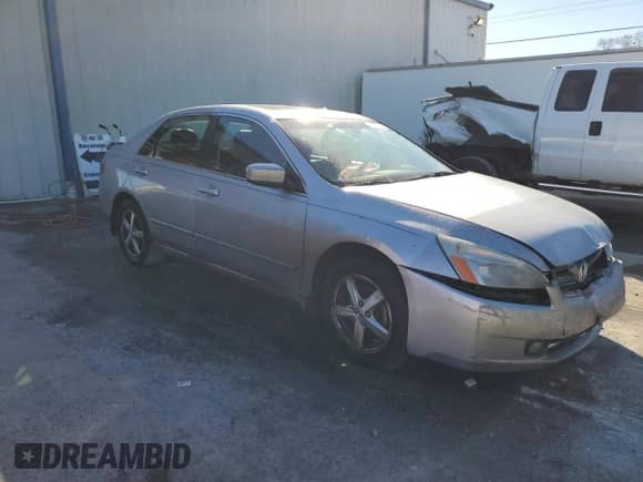 2005 Honda Accord EX-L with VIN 1HGCM55895A054297, listed as a Copart auction lot 83204904 with 225,359 mi miles and Non repairable. Bid and sale history available at DreamBid. Image 4.