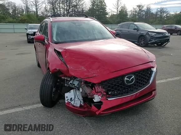 2025 Mazda CX-5 S Preferred z VIN JM3KFBCL4S0637511, wystawiony jako Copart lot #81518345 z przebiegiem 6 306 mil mil oraz Szkoda całkowita • Salvage title. Historia ofert i sprzedaży dostępna na DreamBid. Obrazek 14.