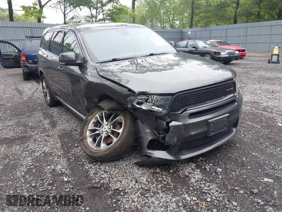 2019 Dodge Durango GT Plus with VIN 1C4RDJDG6KC770441, listed as a IAAI auction lot 42275509 with 121,254 mi miles and . Bid and sale history available at DreamBid. Image 1.