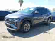 2025 Hyundai Tucson Blue with VIN KM8JBDD17SU346448, listed as a IAAI auction lot 42939235 with 3,124 mi miles and . Bid and sale history available at DreamBid. Image 2.