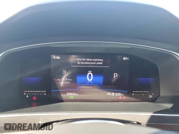 2022 Volkswagen Tiguan SE R-Line Black с VIN 3VVCB7AX9NM093540, выставлен на аукционе Copart как лот 65769195 с пробегом 20 820 миль миль и Списание • Salvage title. История ставок и продаж доступна на DreamBid. Изображение 9.