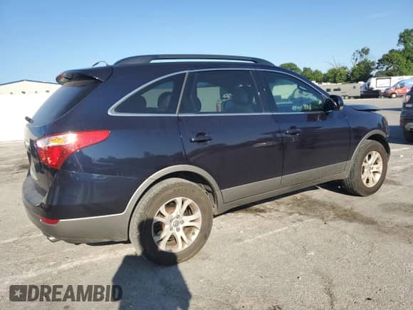 2012 Hyundai Veracruz GLS with VIN KM8NU4CC0CU204362, listed as a Copart auction lot 66197775 with 111,648 mi miles and Salvage title. Bid and sale history available at DreamBid. Image 3.