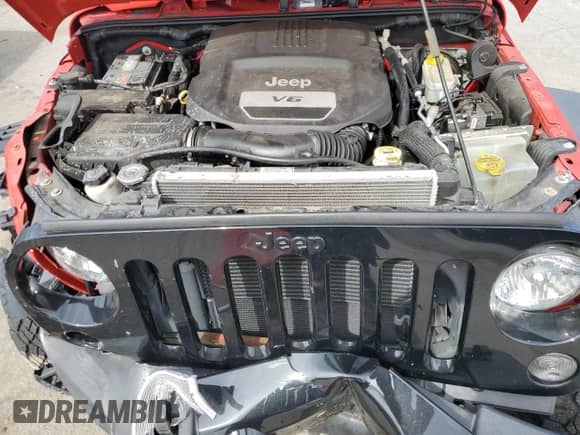 2016 Jeep Wrangler Willys Wheeler z VIN 1C4AJWAG0GL278079, wystawiony jako Copart lot #81261505 z przebiegiem 71 748 mil mil oraz Szkoda całkowita • Salvage title. Historia ofert i sprzedaży dostępna na DreamBid. Obrazek 12.