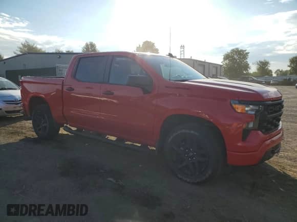 2024 Chevrolet Silverado 1500 Custom с VIN 1GCPDBEK9RZ228743, выставлен на аукционе Copart как лот 70448675 с пробегом 30 592 миль миль и Списание • Salvage title. История ставок и продаж доступна на DreamBid. Изображение 4.