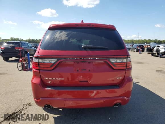 2019 Dodge Durango GT Plus with VIN 1C4RDJDG9KC664095, listed as a Copart auction lot 82112885 with 75,873 mi miles and Salvage title. Bid and sale history available at DreamBid. Image 6.