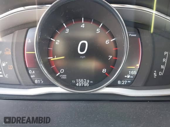 2016 Volvo S60 T5 Drive-E Premier z VIN YV126MFK8G2406947, wystawiony jako IAAI lot #42527322 z przebiegiem 49 795 mil mil oraz . Historia ofert i sprzedaży dostępna na DreamBid. Obrazek 7.