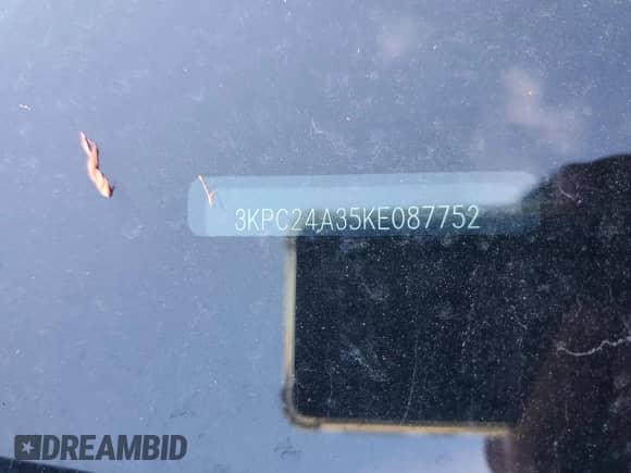 2019 Hyundai Accent SE with VIN 3KPC24A35KE087752, listed as a Copart auction lot 81286625 with 86,959 mi miles and Salvage title. Bid and sale history available at DreamBid. Image 12.