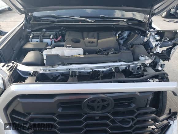 2025 Toyota Tundra SR5 with VIN 5TFWA5DB5SX243863, listed as a Copart auction lot 80366925 with 17,251 mi miles and Salvage title. Bid and sale history available at DreamBid. Image 11.