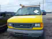 2006 Ford Econoline Cargo with VIN 1FTNE24W76HB25668, listed as a IAAI auction lot 42183528 with 225,468 mi miles and . Bid and sale history available at DreamBid. Image 12.