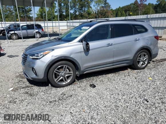 2017 Hyundai Santa Fe SE Ultimate z VIN KM8SR4HF7HU226373, wystawiony jako Copart lot #72018355 z przebiegiem 105 421 mil mil oraz Szkoda całkowita • Salvage title. Historia ofert i sprzedaży dostępna na DreamBid. Obrazek 1.