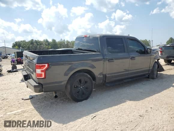 2020 Ford F-150 XL with VIN 1FTEW1CPXLFB50900, listed as a Copart auction lot 81082265 with Not provided miles and Non repairable. Bid and sale history available at DreamBid. Image 3.