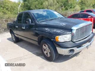2005 Dodge 1500 SLT with VIN 1D7HA18N25J619809, listed as a IAAI auction lot 43384013 with 288,451 mi miles and . Bid and sale history available at DreamBid. Image 1.