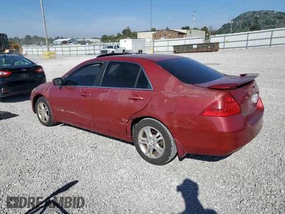 2007 Honda Accord EX with VIN 1HGCM56797A103684, listed as a Copart auction lot 83956645 with 200,005 mi miles and Salvage title. Bid and sale history available at DreamBid. Image 2.