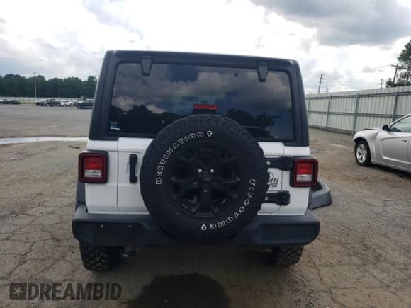 2023 Jeep Wrangler Willys с VIN 1C4HJXDN1PW531858, выставлен на аукционе Copart как лот 63683095 с пробегом 26 879 миль миль и Списание • Salvage title. История ставок и продаж доступна на DreamBid. Изображение 6.