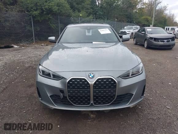 2025 BMW 4 Series 430i xDrive with VIN WBA33FB02SFV29659, listed as a IAAI auction lot 43481123 with 11,436 mi miles and . Bid and sale history available at DreamBid. Image 13.