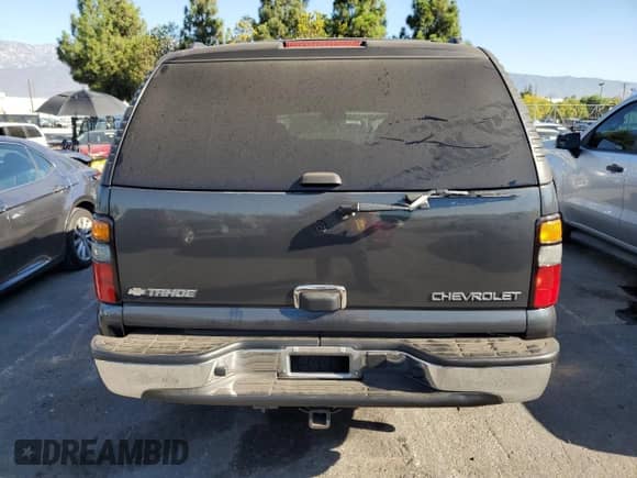 2005 Chevrolet Tahoe LS с VIN 1GNEC13V25J226429, выставлен на аукционе Copart как лот 71861265 с пробегом 148 286 миль миль и Списание • Salvage title. История ставок и продаж доступна на DreamBid. Изображение 6.