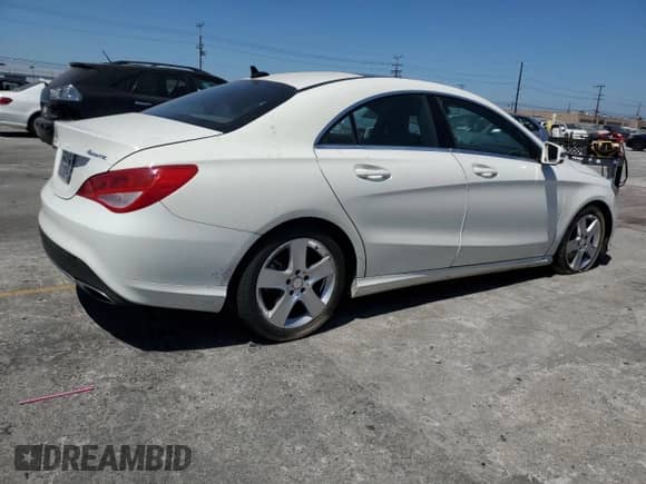 2017 Mercedes-Benz CLA 250 with VIN WDDSJ4GBXHN423967, listed as a Copart auction lot 67132135 with Not provided miles and Salvage title. Bid and sale history available at DreamBid. Image 3.