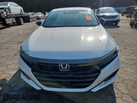 2022 Honda Accord Sport с VIN 1HGCV3F26NA023455, выставлен на аукционе Copart как лот 70751745 с пробегом Не указан миль и Списание • Salvage title. История ставок и продаж доступна на DreamBid. Изображение 5.