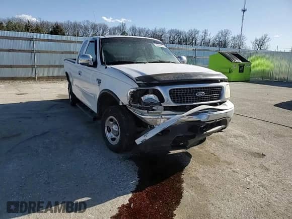 2000 Ford F-150 XL with VIN 1FTRX18W5YKB13685, listed as a Copart auction lot 48286865 with 249,053 mi miles and Salvage title. Bid and sale history available at DreamBid. Image 11.