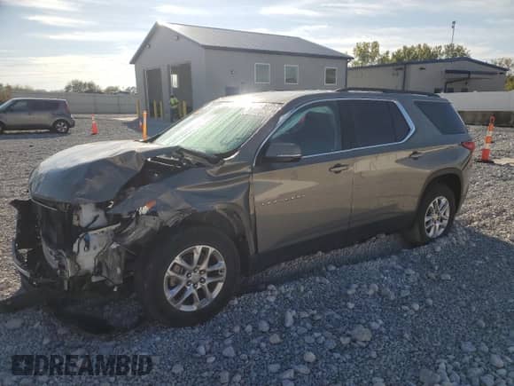 2019 Chevrolet Traverse LT с VIN 1GNERHKW3KJ217672, выставлен на аукционе Copart как лот 84373135 с пробегом 43 565 миль миль и Списание • Salvage title. История ставок и продаж доступна на DreamBid. Изображение 1.