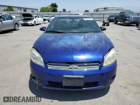 2006 Chevrolet Monte Carlo LT 3.9L с VIN 2G1WK151769278848, выставлен на аукционе Copart как лот 60251065 с пробегом 158 131 миль миль и Списание • Salvage title. История ставок и продаж доступна на DreamBid. Изображение 5.