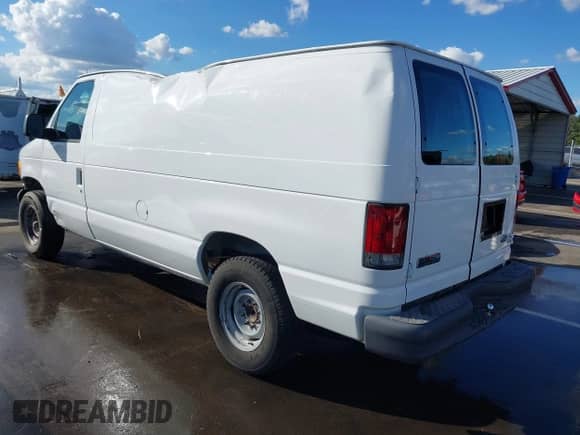 2007 Ford Econoline Cargo Commercial with VIN 1FTNE24L67DB44212, listed as a IAAI auction lot 43267673 with 156,329 mi miles and . Bid and sale history available at DreamBid. Image 3.