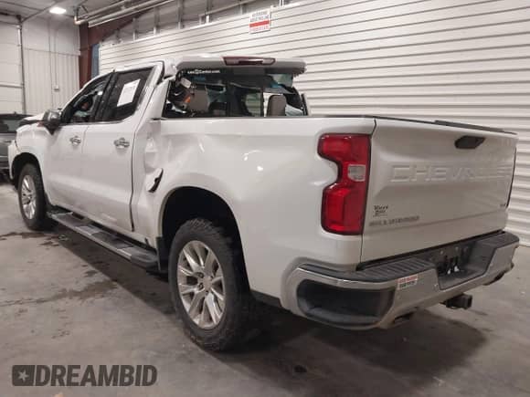 2021 Chevrolet Silverado 1500 LTZ with VIN 3GCUYGEL5MG270204, listed as a IAAI auction lot 42372926 with 66,832 mi miles and . Bid and sale history available at DreamBid. Image 3.