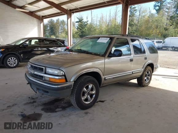 1998 Chevrolet Blazer LS z VIN 1GNDT13W3W2286848, wystawiony jako IAAI lot #43334461 z przebiegiem 214 194 mil mil oraz . Historia ofert i sprzedaży dostępna na DreamBid. Obrazek 2.
