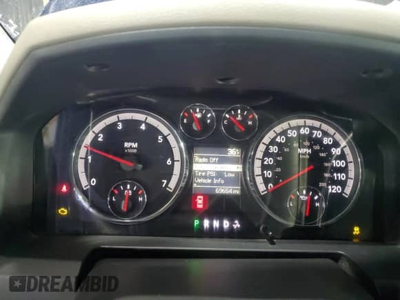 2012 Dodge RAM with VIN 3C6LD5AT1CG142727, listed as a Copart auction lot 47065175 with 69,654 mi miles and Clean title. Bid and sale history available at DreamBid. Image 9.