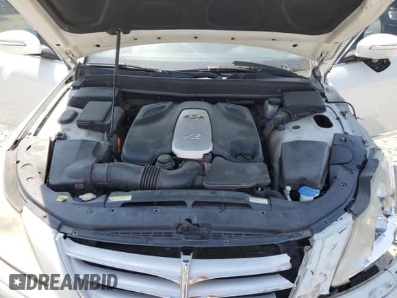 2010 Hyundai Genesis with VIN KMHGC4DF7AU093455, listed as a Copart auction lot 62400215 with 141,794 mi miles and Salvage title. Bid and sale history available at DreamBid. Image 11.