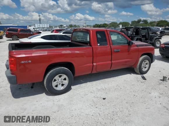2008 Dodge Dakota with VIN 1D3HW32K08S571237, listed as a Copart auction lot 64885095 with Not provided miles and Clean title. Bid and sale history available at DreamBid. Image 3.