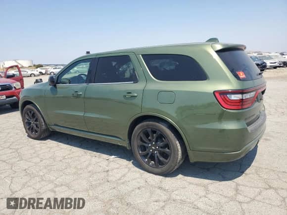 2020 Dodge Durango GT Plus with VIN 1C4RDHDG2LC329545, listed as a Copart auction lot 64524085 with 66,762 mi miles and Salvage title. Bid and sale history available at DreamBid. Image 2.