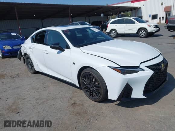 2024 Lexus IS 500 F Sport Performance z VIN JTHAP1D22R5006706, wystawiony jako IAAI lot #42397037 z przebiegiem 1 317 mil mil oraz . Historia ofert i sprzedaży dostępna na DreamBid. Obrazek 1.